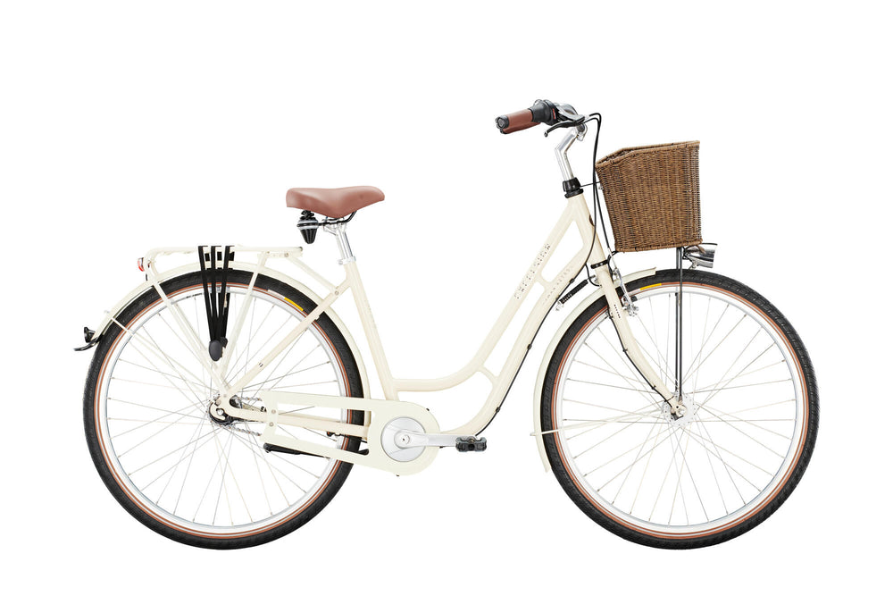 Excelsior stadsfiets swan-retro alu mod. 24 bike exce.swan-retro alu 28 48 tour 3sp creme