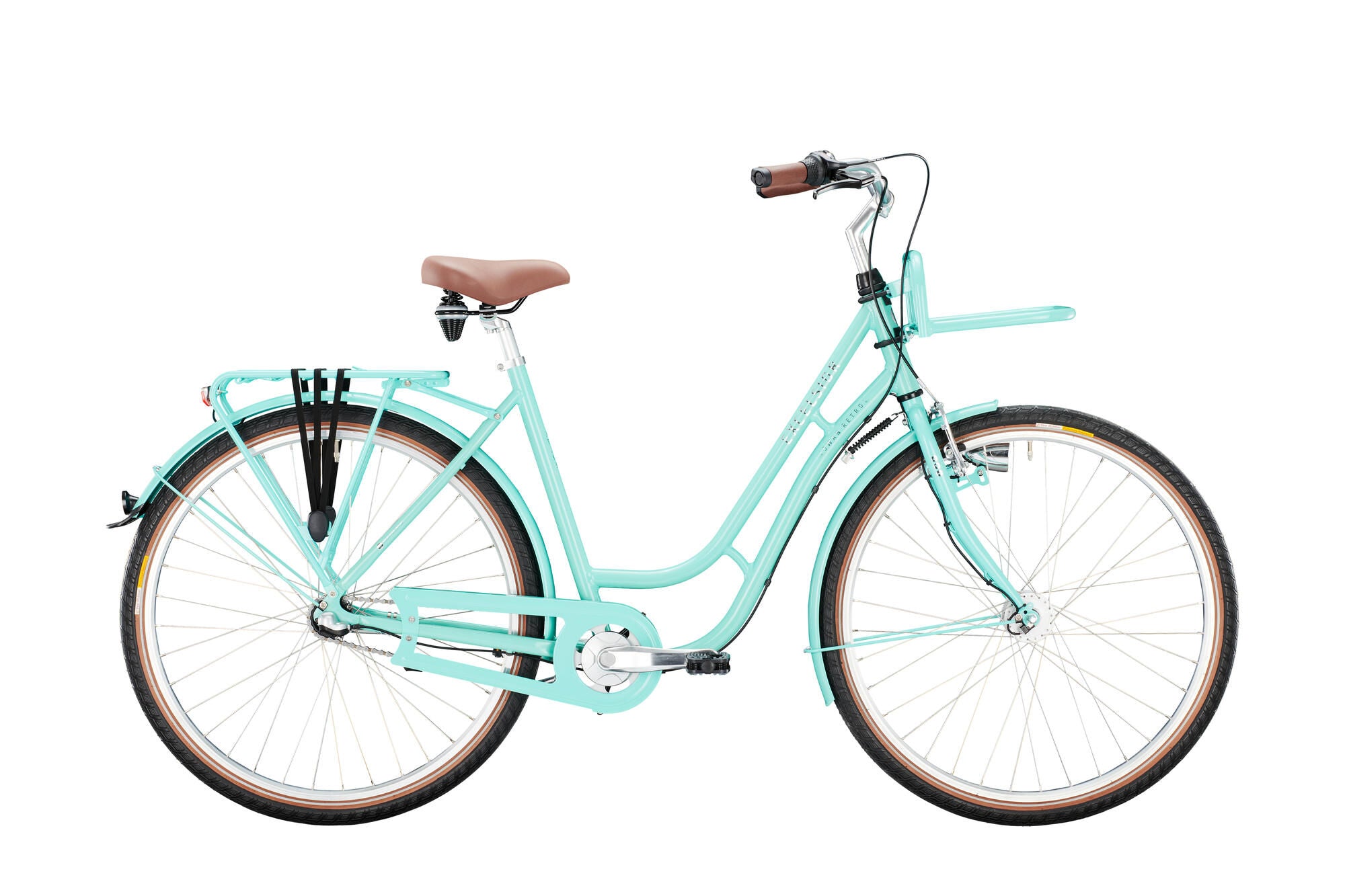 Excelsior stadsfiets swan-retro ft alu (#1) bike excels.swan-retro ft alu 28 53 7sp green
