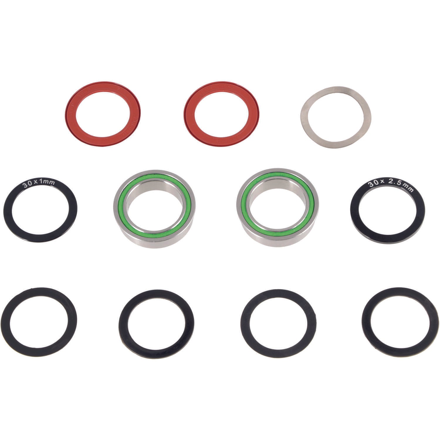 Enduro - kit roulements bb86 92 30mm ac inox