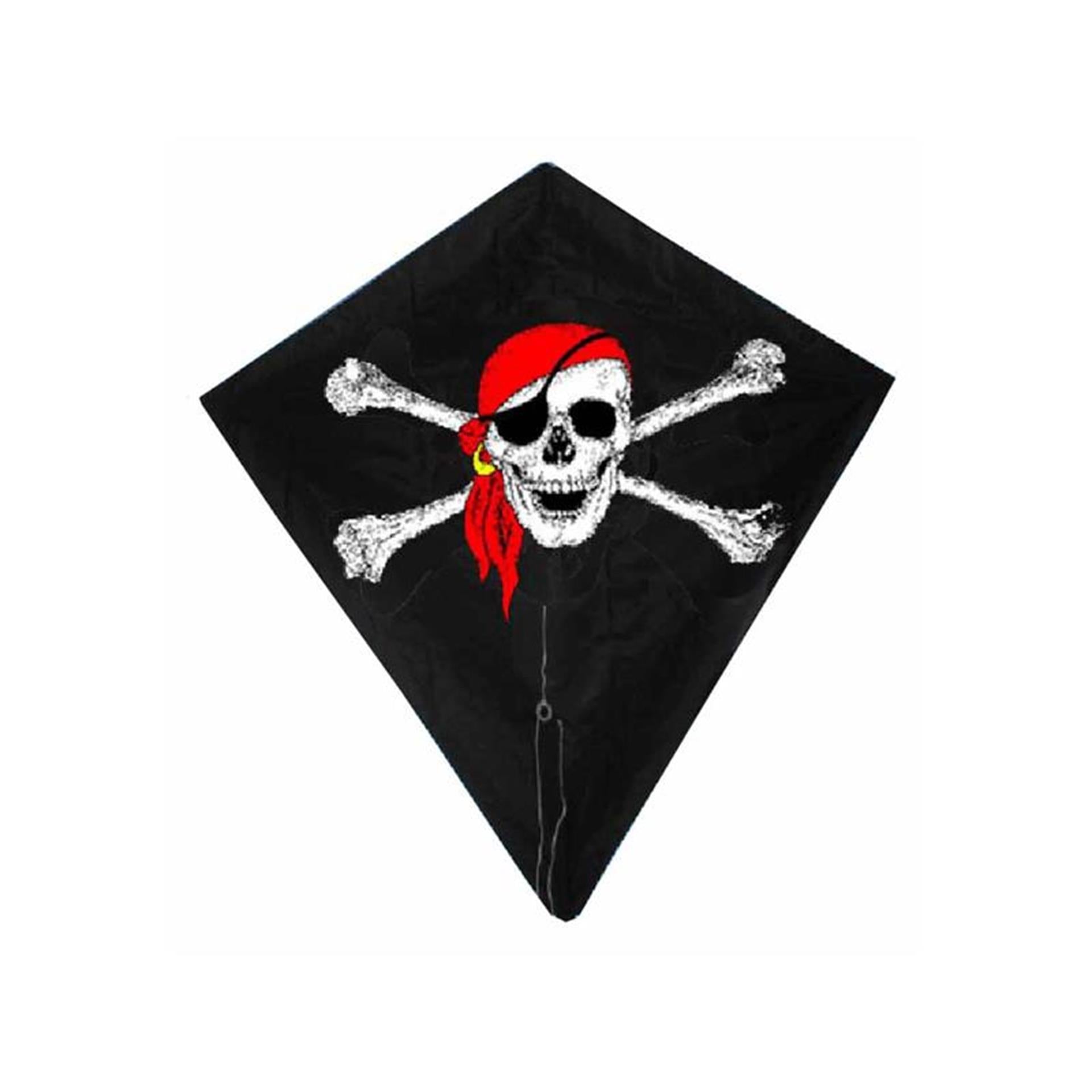 Gerkimex diamant vlieger piraat 82x88cm