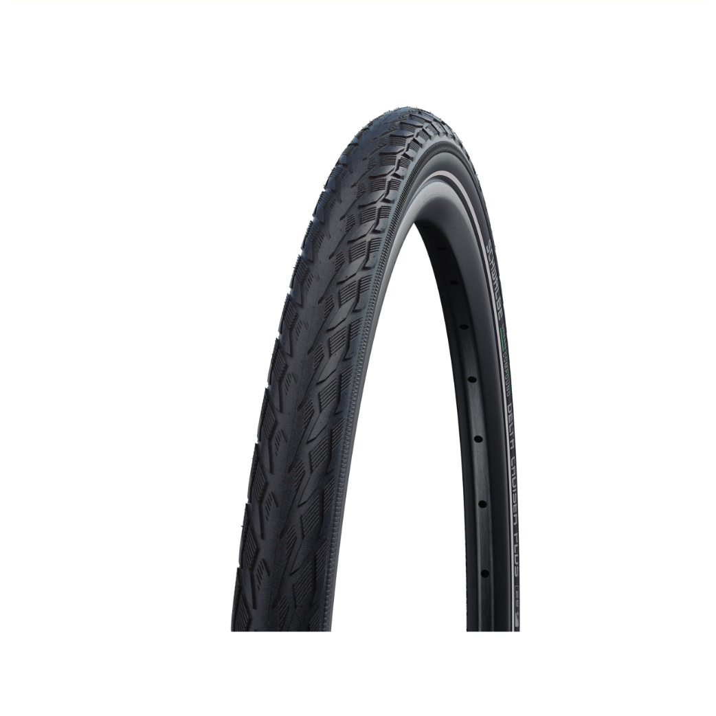 Schwalbe deltacruiser (k-guard, zwart met reflectie, 26x1 3 8, etrto 37-590
