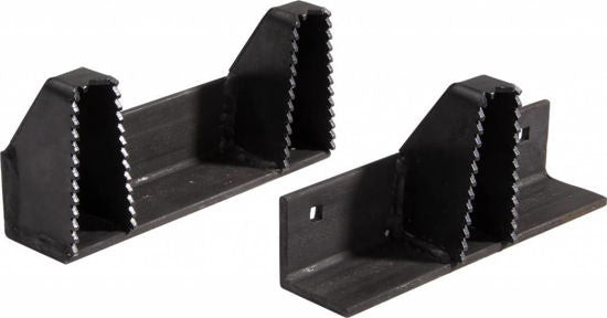 Batavia croclock hout en blokklemmen