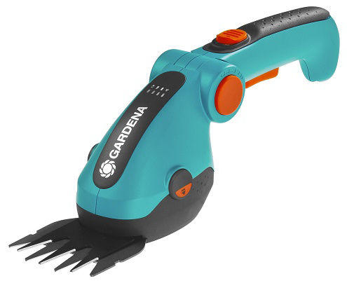 Gardena accugrasschaar comfortcut li (turquoise zwart, li-ion-accu 3,0ah)