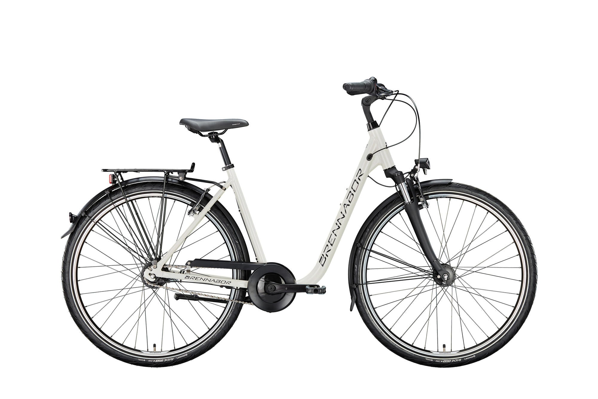 Brennabor stadsfiets c-30 mod. 24 bike city c-30 28 55 deep 8sp. white black