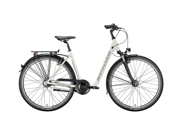 Brennabor stadsfiets c-30 mod. 24 bike city c-30 28 50 deep 8sp. white black
