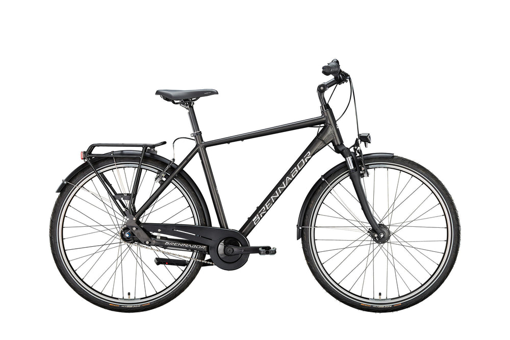 Brennabor trekkingfiets t-42 mod. 24 bike trekking t-42 28 55 he. 7sp.black white