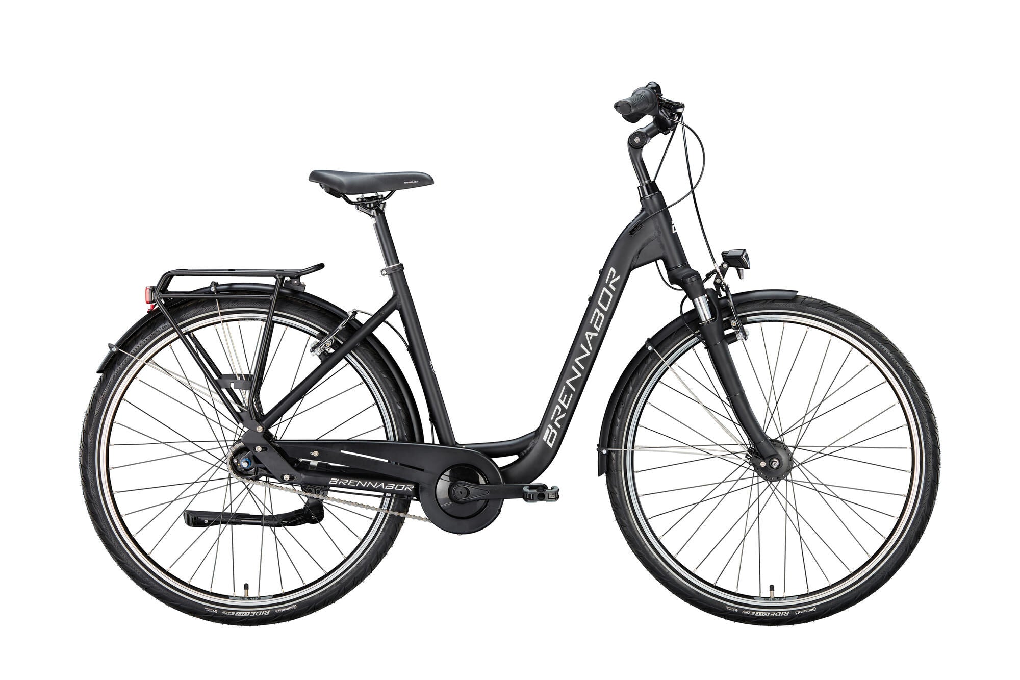 Brennabor trekkingfiets t-42 mod. 24 bike trekking t-42 28 50 wave 7sp.black white