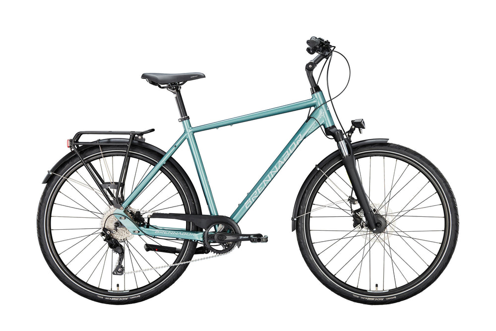 Brennabor trekkingfiets t-44 mod. 22 bike brennab.t-44 28 50 diam. 16sp blue silver