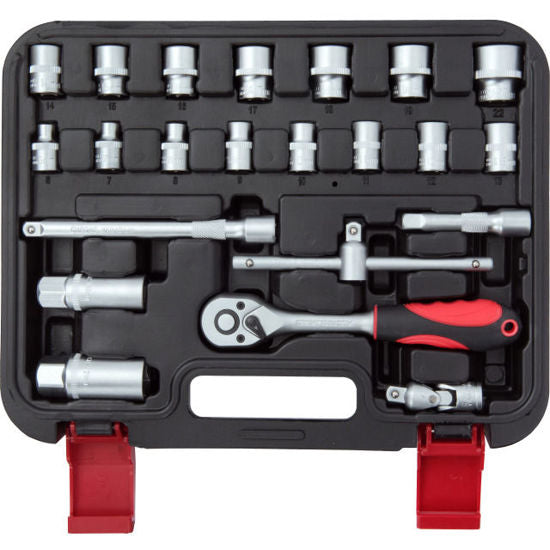 Connex dopsleutelset profi 38 22 delig