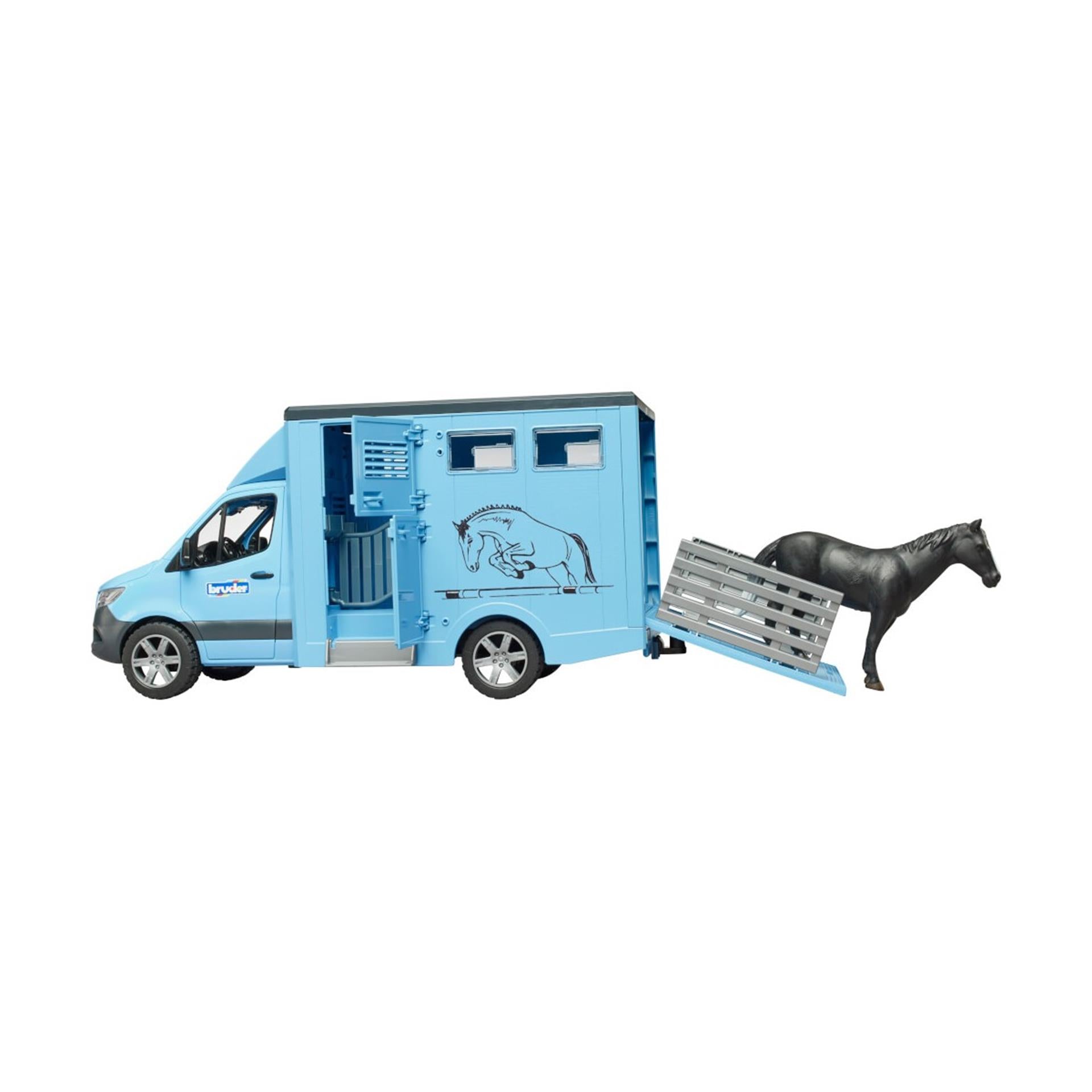 Bruder mb diertransport met paard