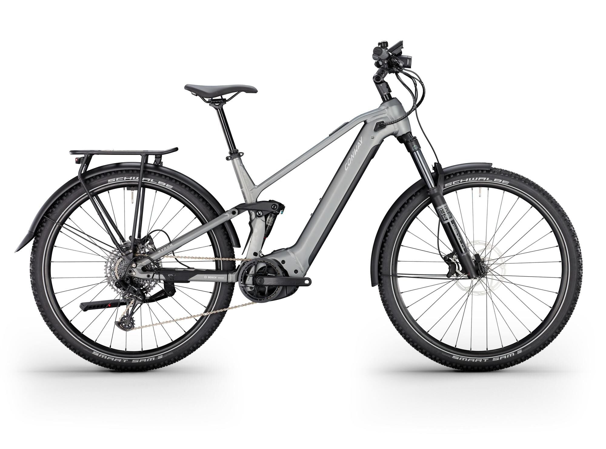 Conway elektrische suv xyron suv 5.0 (#1) ebike conw.xyron suv 4.9 29 49 12sp full sus. grey
