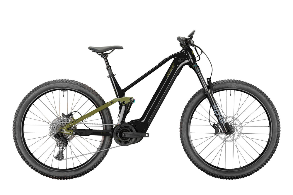 Conway elektrische mtb full-suspension xyron s 5.0 carbon (#1) ebike conw.xyron s5.0 ca. 29 27 12sp 49 bl bronze