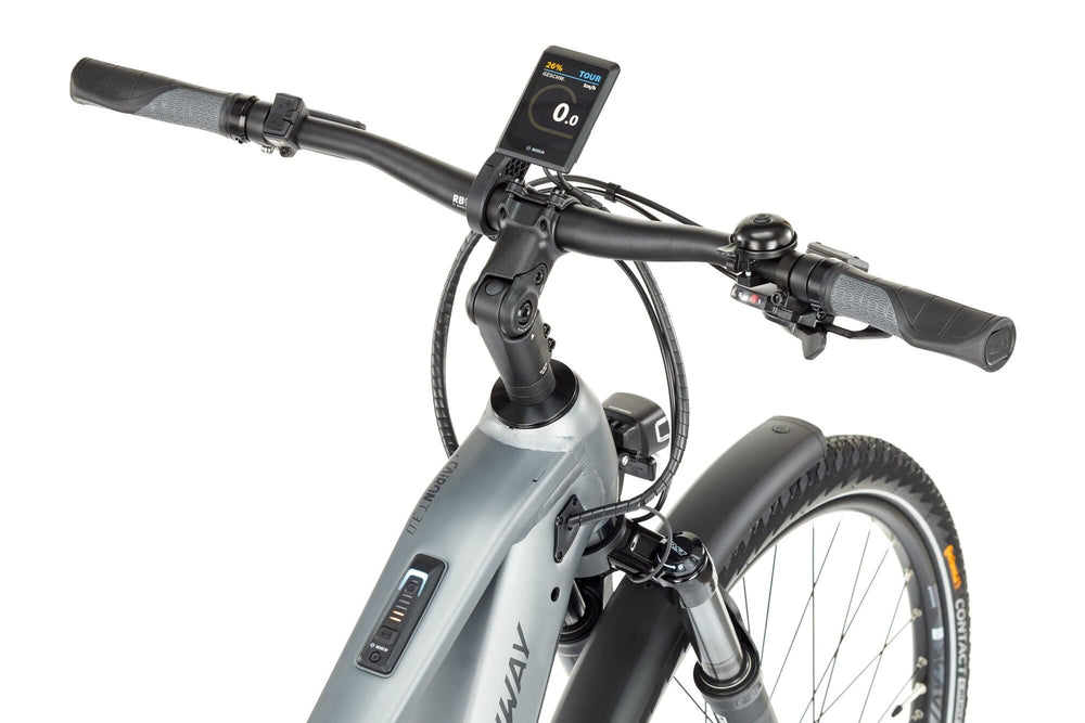 Conway elektrische trekkingfiets cairon t 3.0 750 se (#1) ebike conw. cairon t 3.0 750 se 28 45 9sp sil. bl.