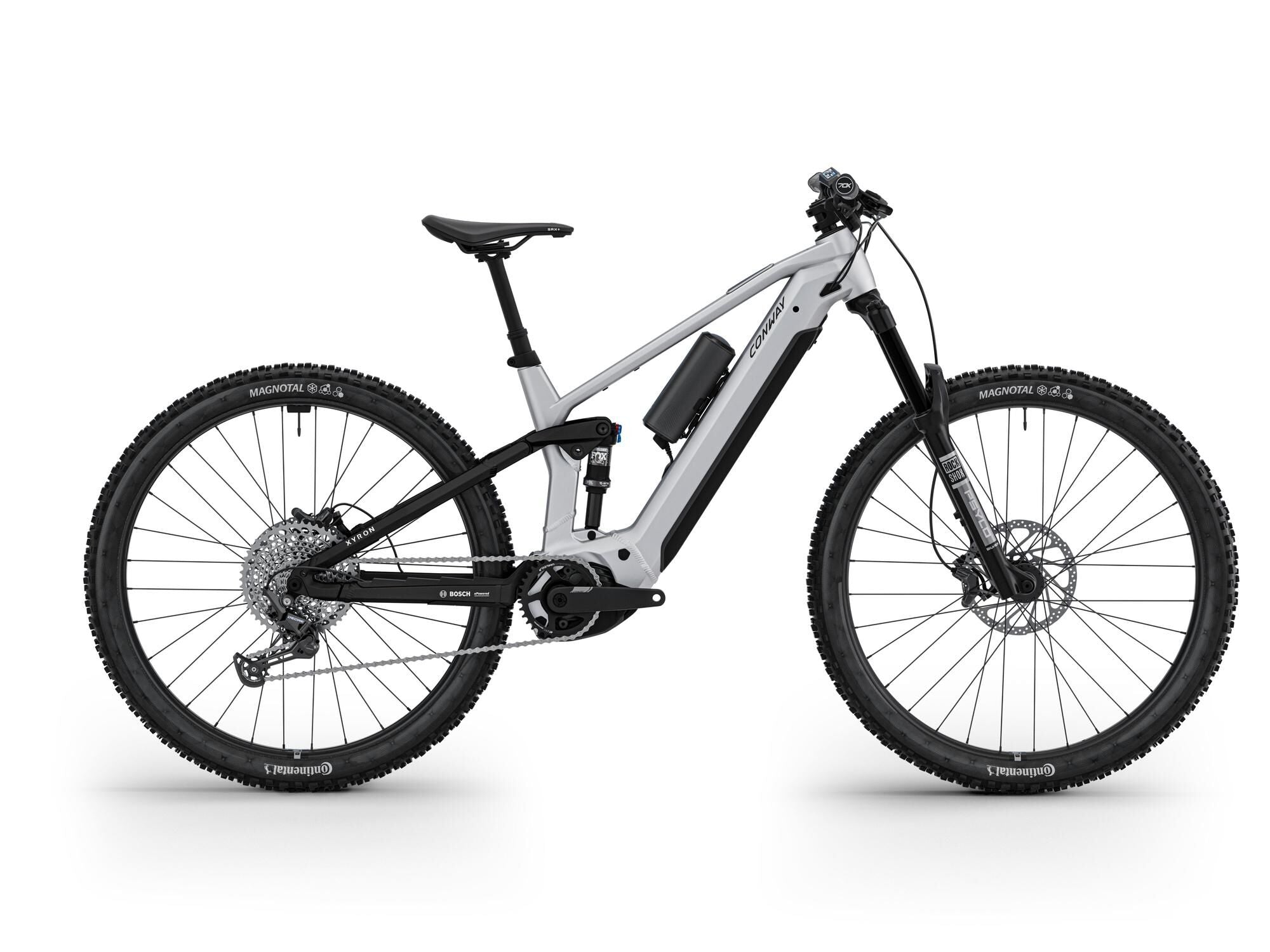 Conway elektrische mtb full-suspension xyron st 4.0 (#2) erad xyron st 4.0 men 29 l 12g alu raw black