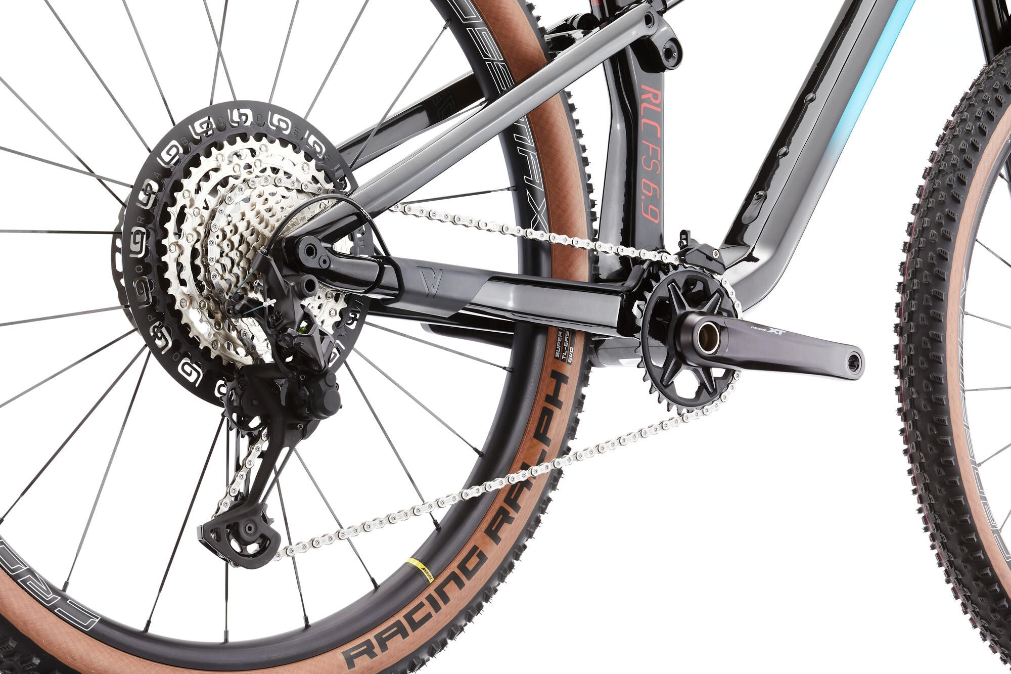 Conway mtb full-suspension rlc fs 6.9 mod. 23 bike con.rlc fs 6.9 29 43 full sus.12sp topaz red