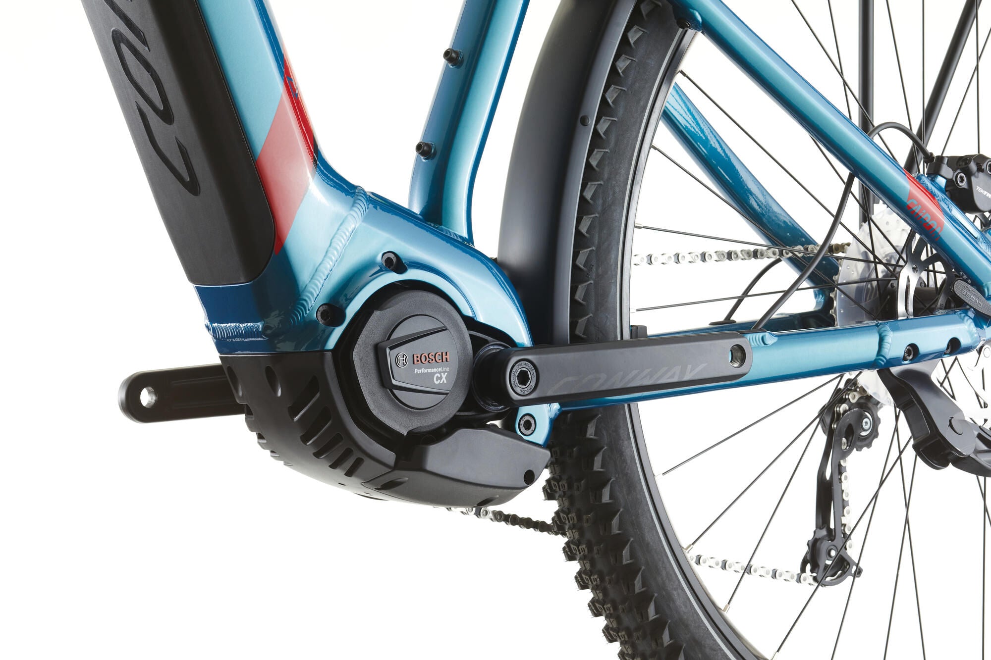 Conway elektrische suv cairon c 2.0 500 mod. 24 ebike con.cairon c2.0 500 29 45 diam.9sp petrol red