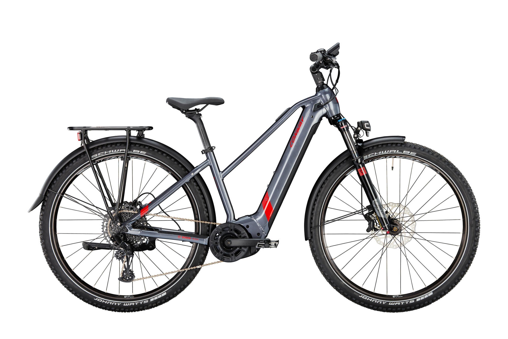 Conway elektrische suv cairon suv 5.0 mod. 23 ebike conw.cairon suv 5.0 29 53 trap. 12sp grey red