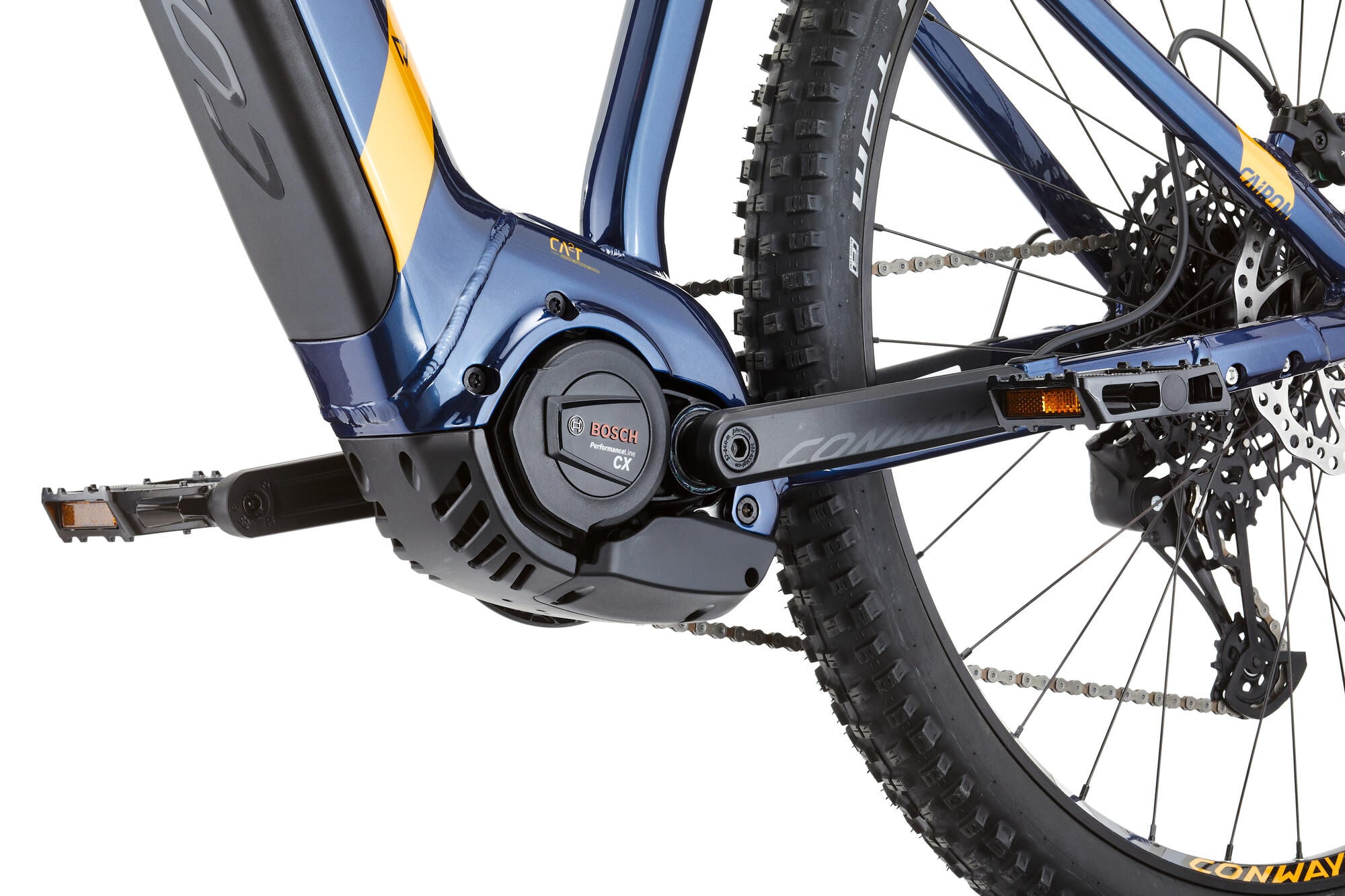 Conway elektrische mtb hardtail cairon s 4.0 mod. 24 ebike conw.cairon s 4.0 29 53 trap. 12sp blue or.