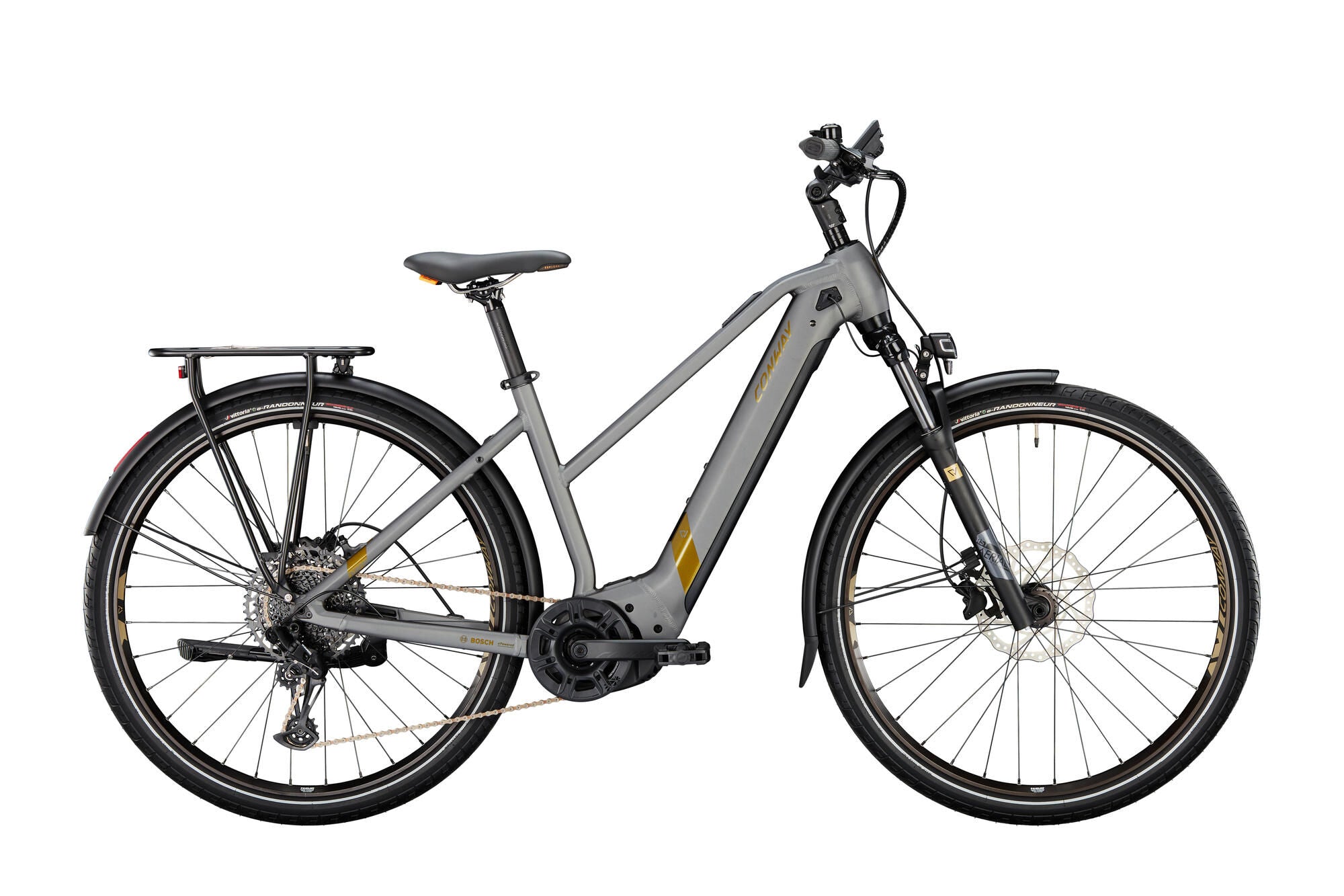 Conway elektrische trekkingfiets cairon t 5.0 mod. 23 ebike conw.cairon t 5.0 28 49 trap.12sp grey bro.
