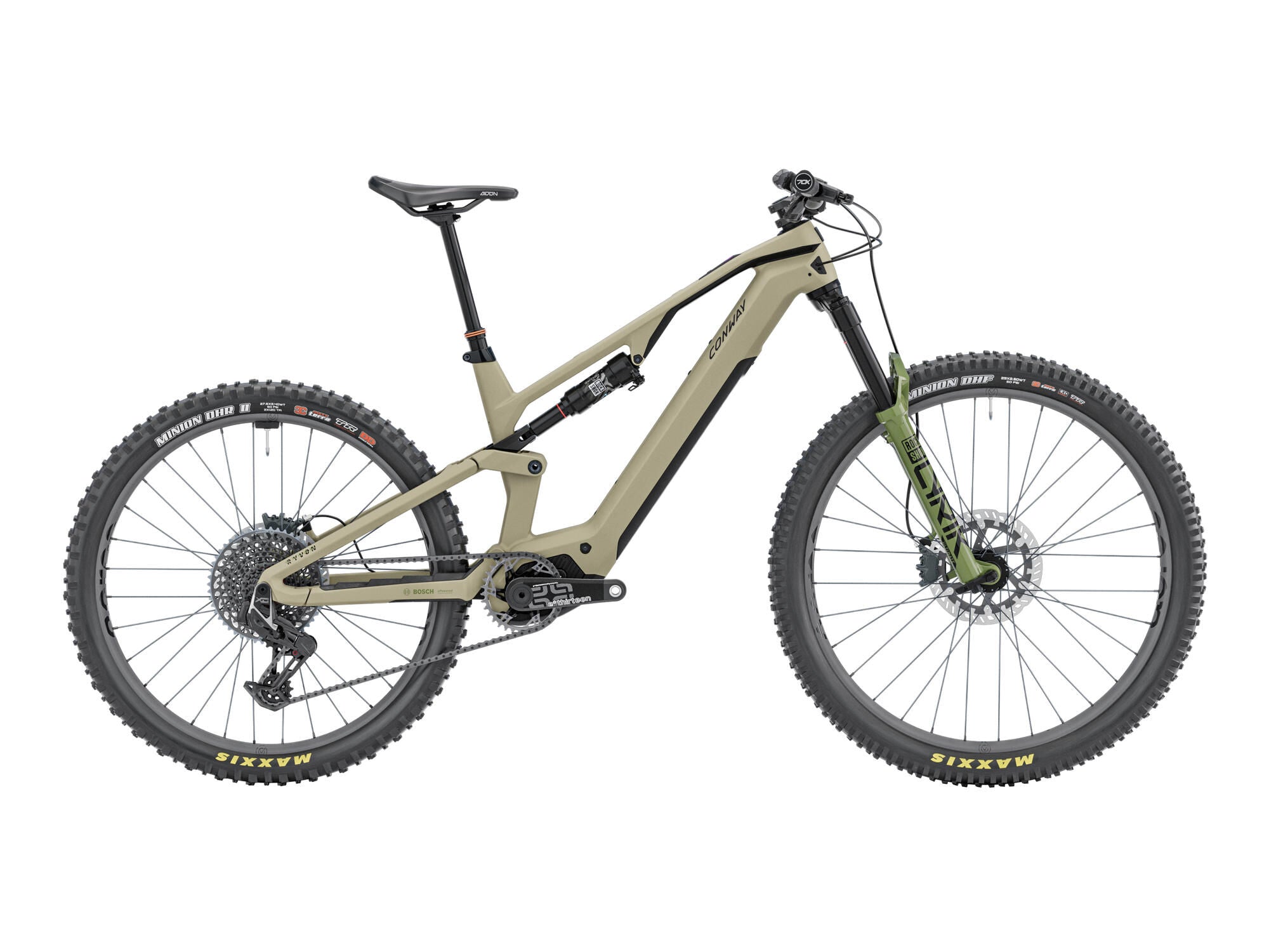 Conway elektrische mtb full-suspension ryvon st 10.0 mod. 24 ebike conw. ryvon st 10.0 29 42 full sus.des. green