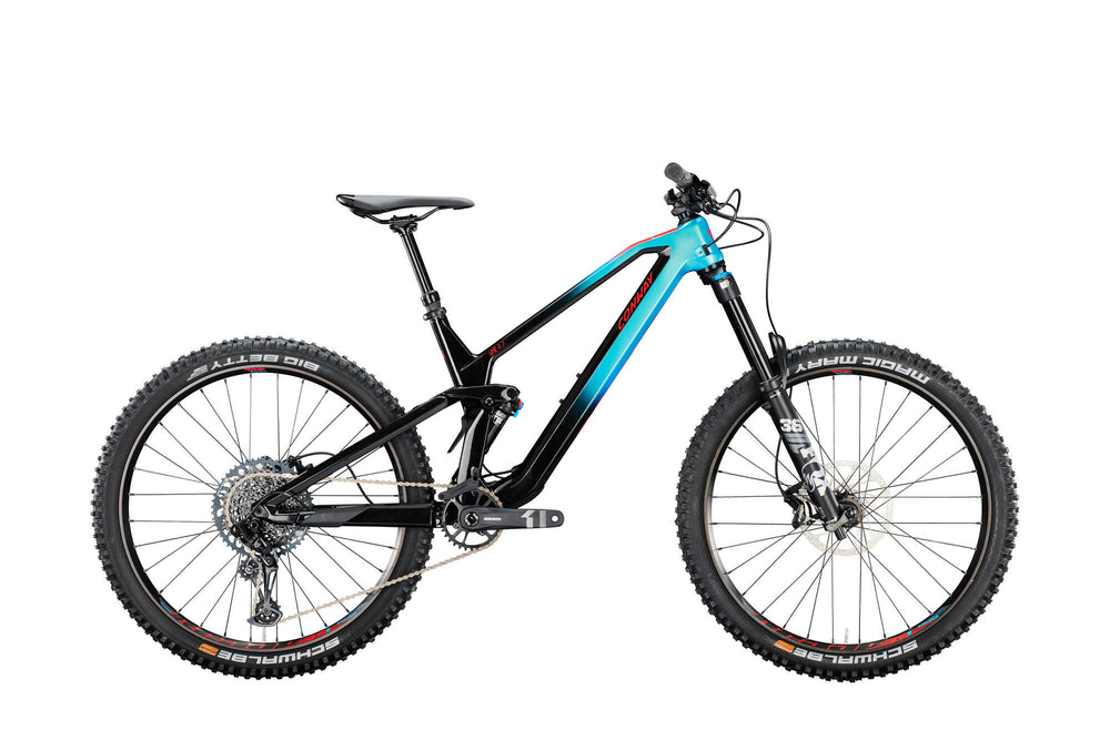 Conway mtb full-suspension wme 4.7 mod. 24 bike conw.wme 4.7 27,5 43 full sus.12sp turq. red