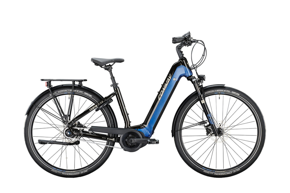 Conway elektrische trekkingfiets cairon tf 3.8 mod. 24 ebike conw.cairon tf 3.8 28 42 wave 8sp blue pl.