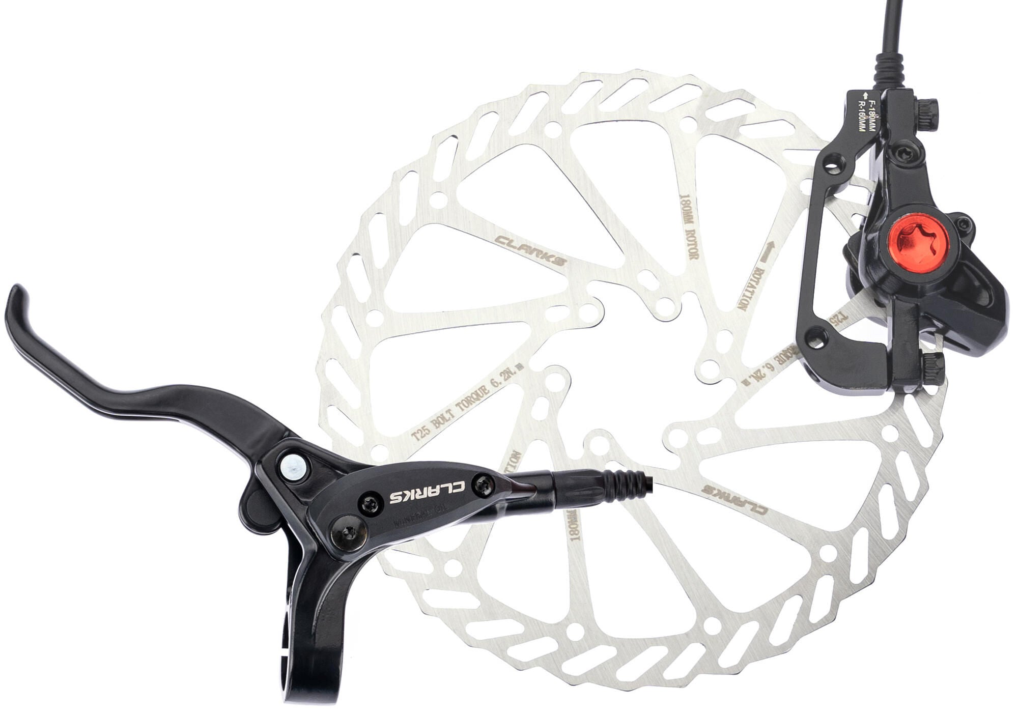 Victoria schijfrem clarks m2 disc brake clarks m2 front 180mm