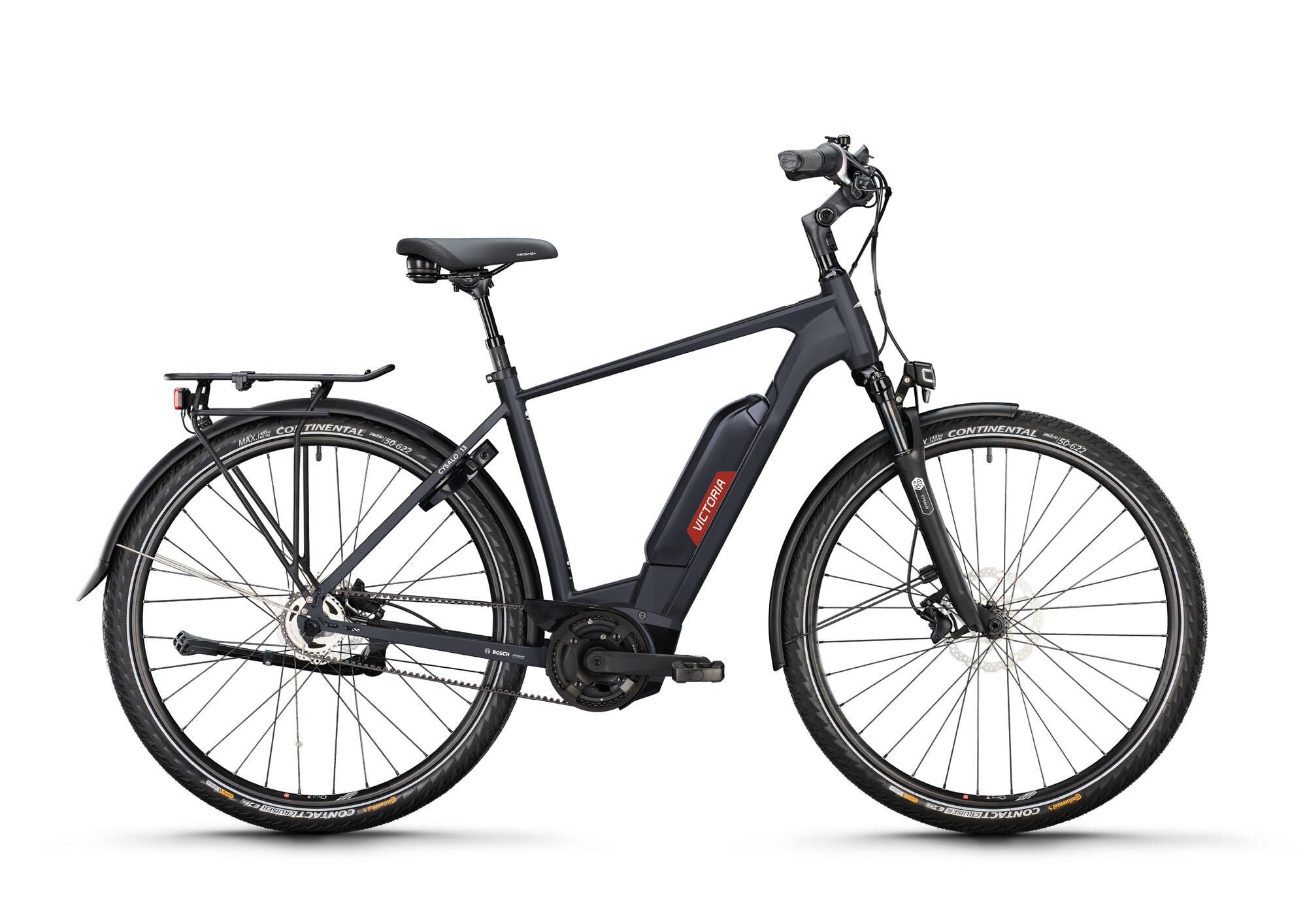 Victoria elektrische trekkingfiets cysalo 13 (#1) ebike vic.cysalo 13 28 48 diam. 7sp fw black
