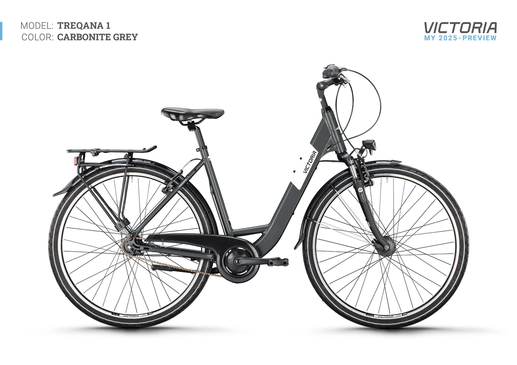 Victoria trekkingfiets treqana 1 (#1) wheel treqana 1 28 50 wave 7gg carb. grey