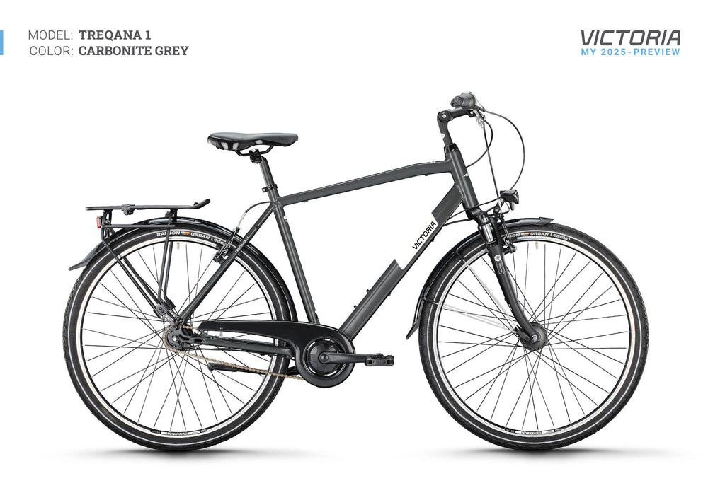 Victoria trekkingfiets treqana 1 (#1) wheel treqana 1 28 61 he. 7gg carb. grey