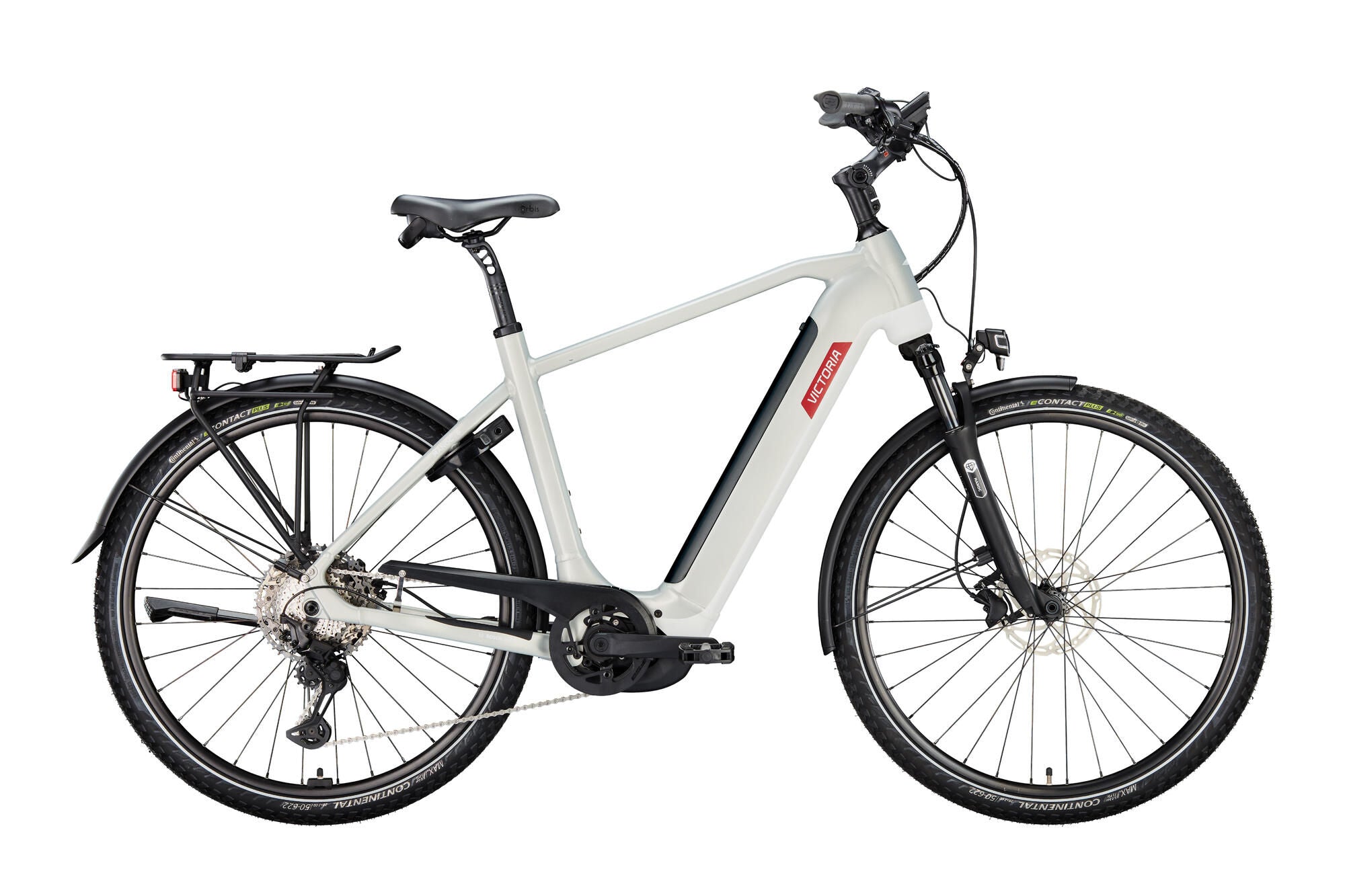 Victoria elektrische trekkingfiets manoc 6 (#1) ebike vict. manoc 6 28 58 11sp white