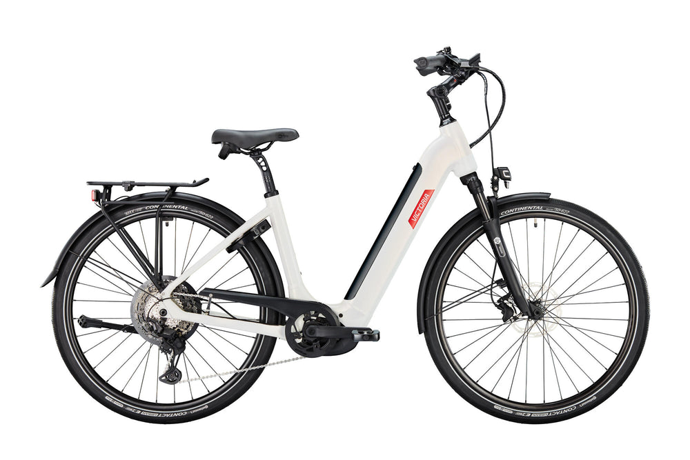 Victoria elektrische trekkingfiets manoc 6 (#1) ebike vict. manoc 6 28 46 11sp wave white