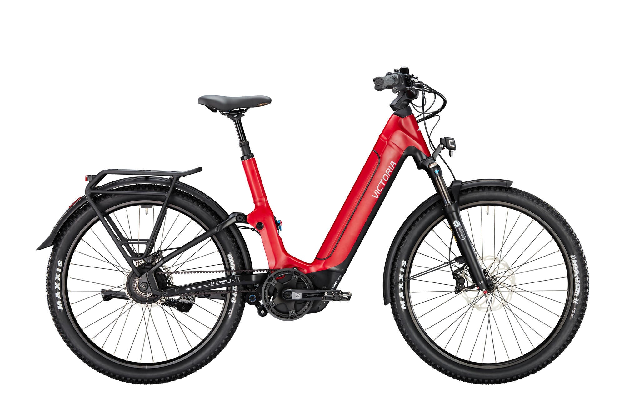 Victoria elektrische full suspension parcours 5 (#1) ebike vict. parcours 5 28 56 env. fuego red