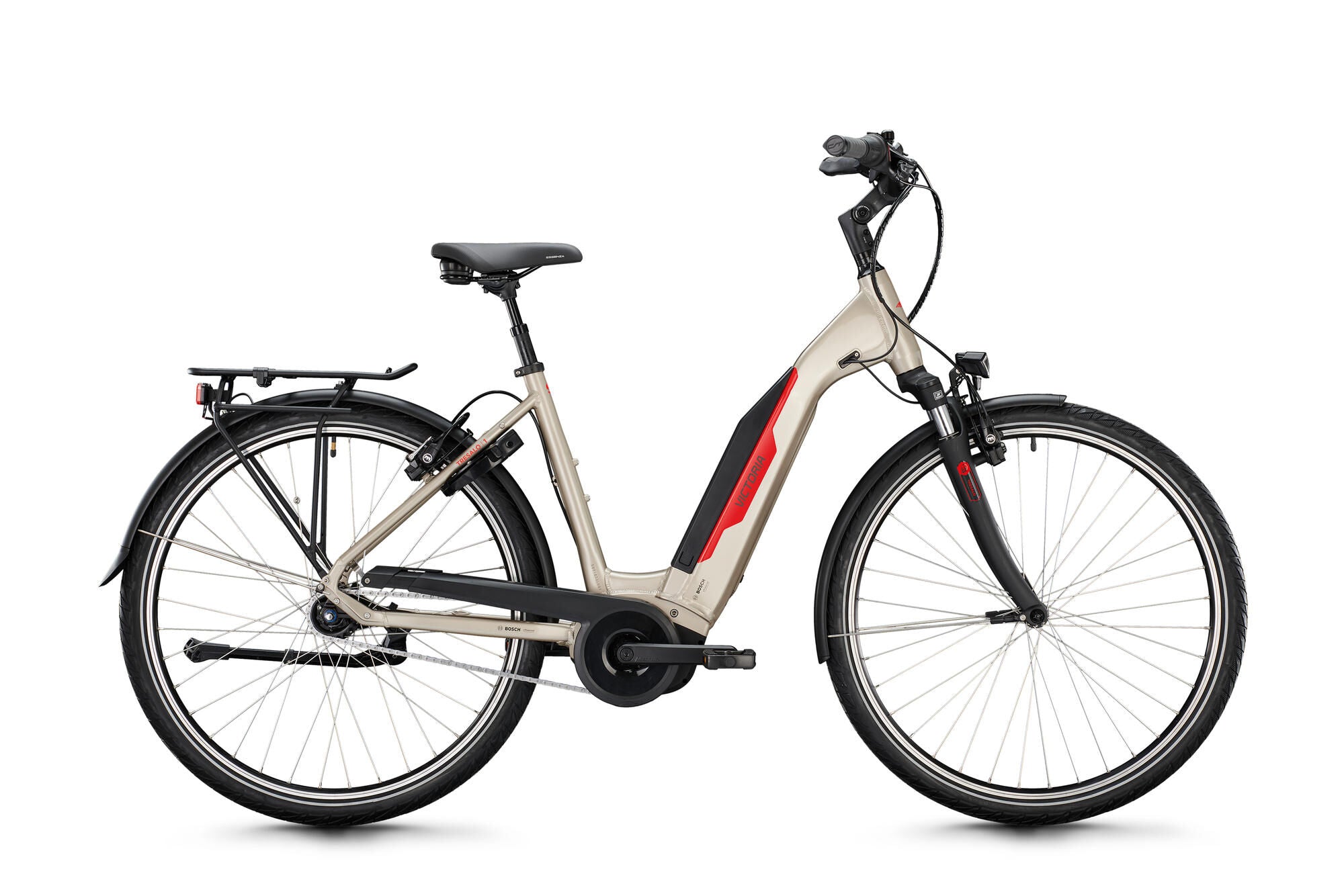 Victoria elektrische trekkingfiets tresalo 1 (#1) ebike vict. tresalo 1 28 56 7sp wave grey
