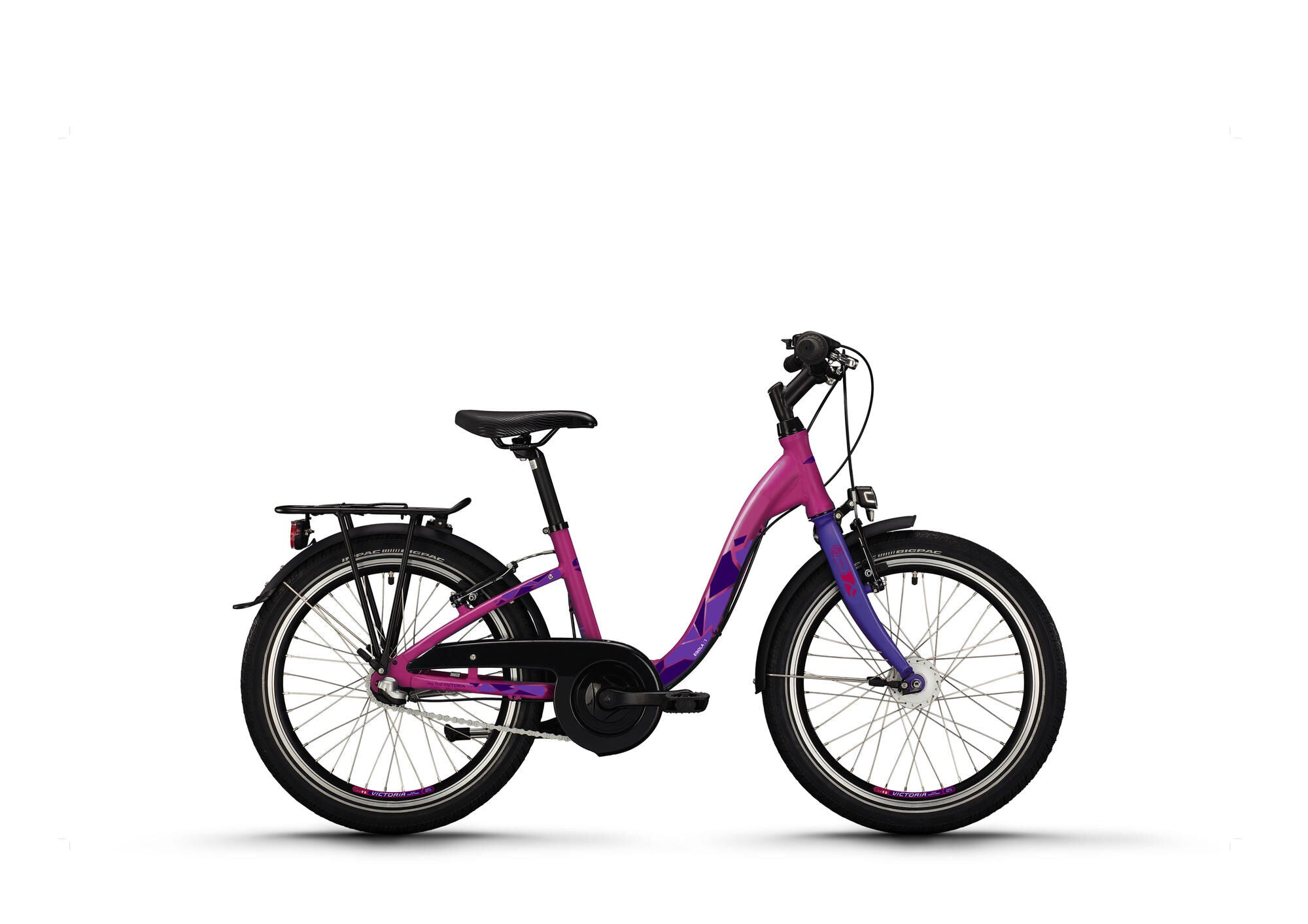 Victoria kinderfiets eqola 1 mod. 24 bike vict.eqola 1 20 30 low entry 3sp pink