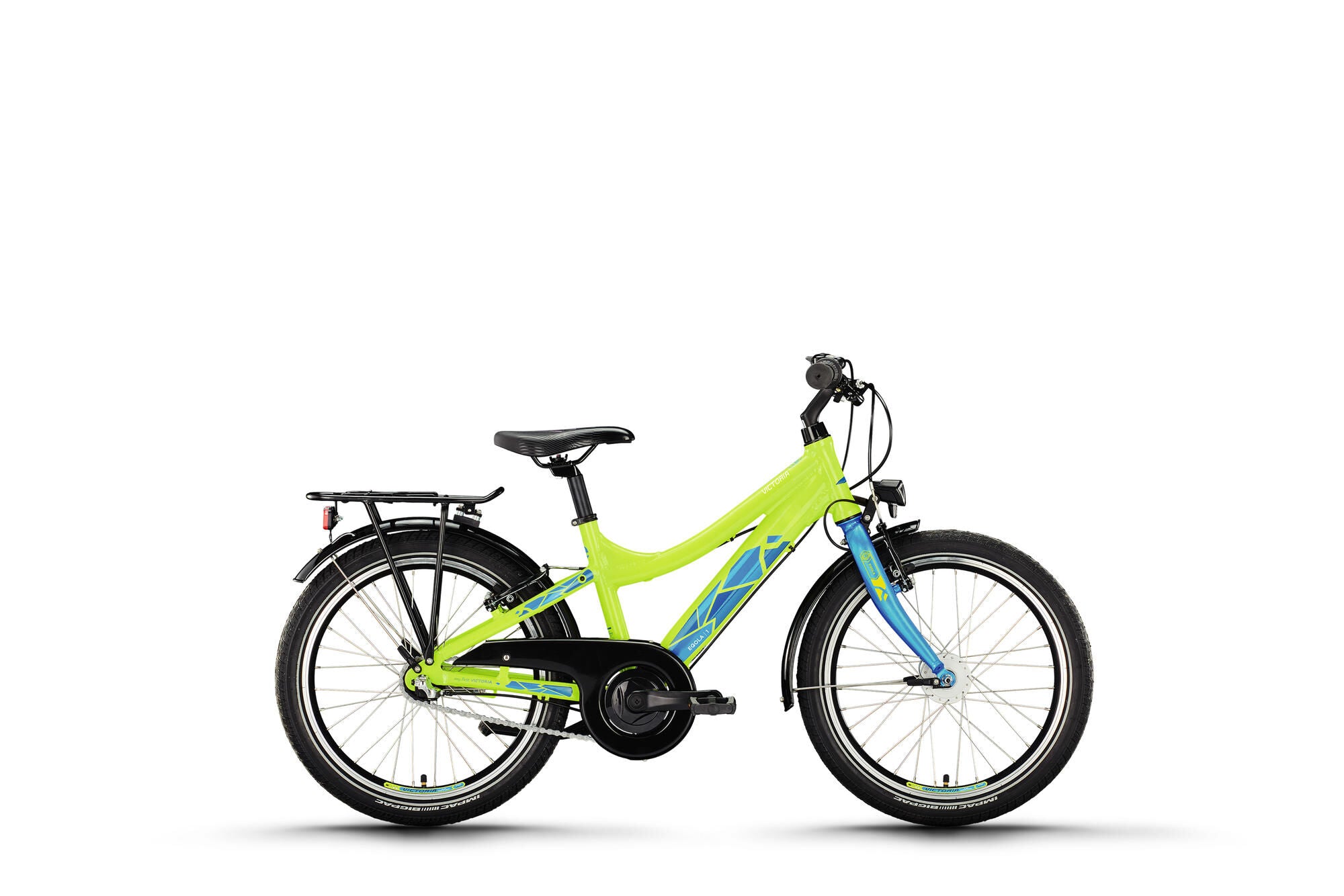 Victoria kinderfiets eqola 1 mod. 24 bike vict.eqola 1 20 30 diam.3sp lime yellow