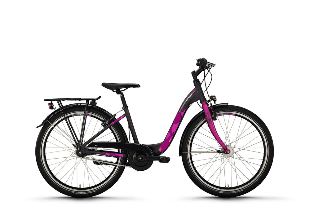 Victoria jeugdfiets eqola 7 mod. 24 bike vict.eqola 7 26 38 low entry 7sp pl.grey
