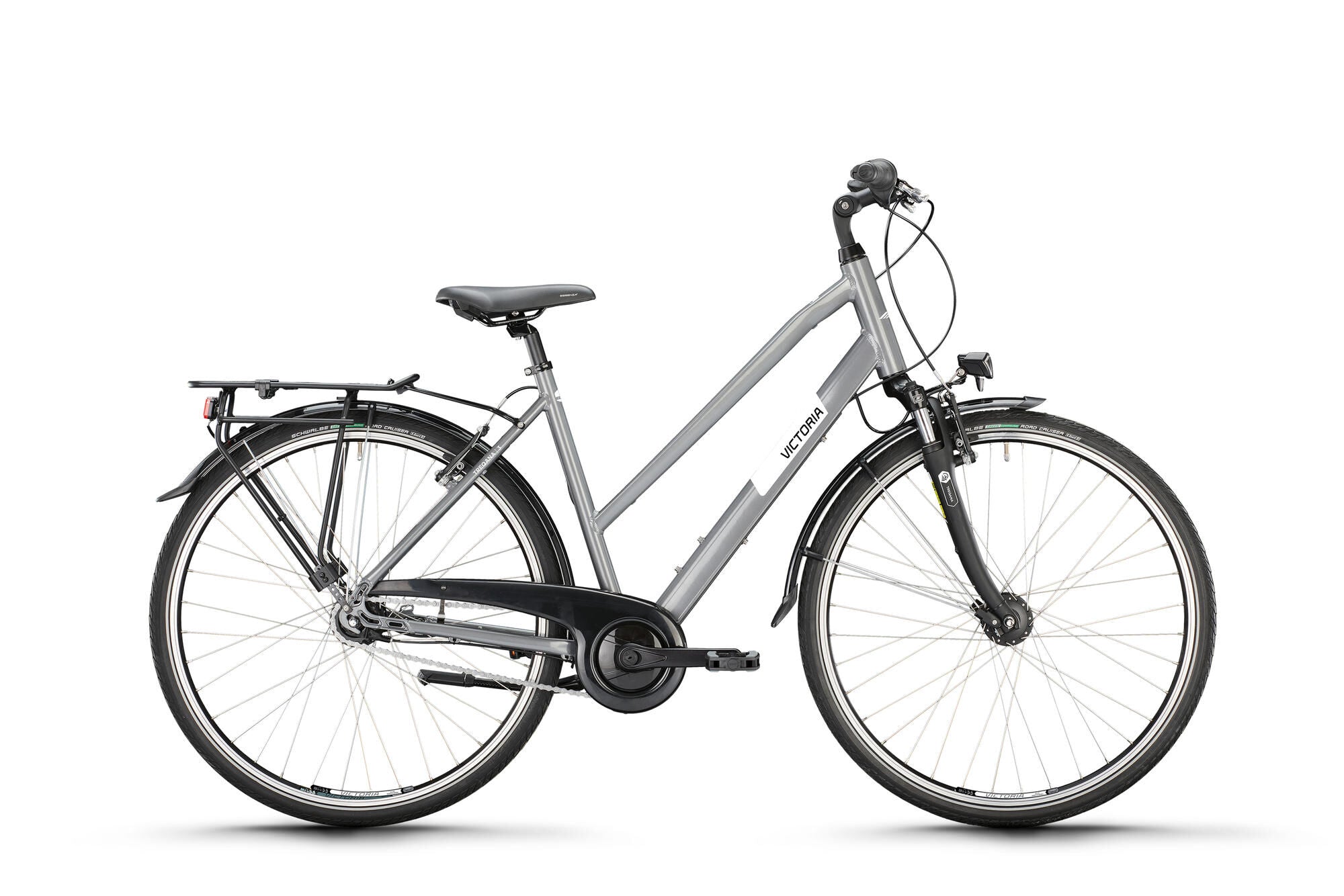 Victoria trekkingfiets treqana 3 mod. 24 bike vict.treqana 3 28 46 trap. 7sp coa.br. grey