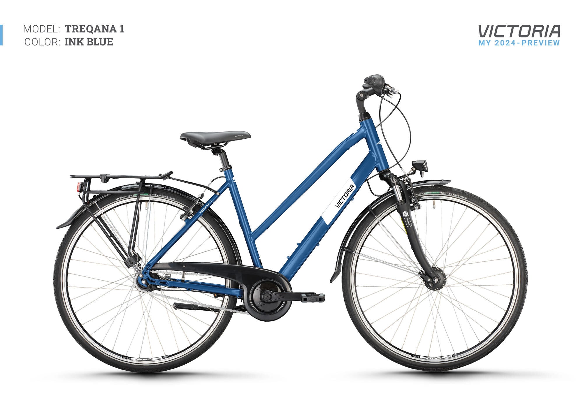 Victoria trekkingfiets treqana 1 mod. 24 bike vict.treqana 1 28 50 trap. 7sp ink blue