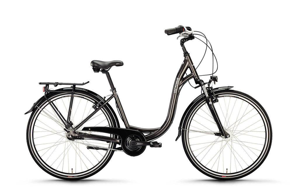 Victoria stadsfiets classic 3 mod. 24 bike vict.classic 3 28 50 low entry 3sp anthr.