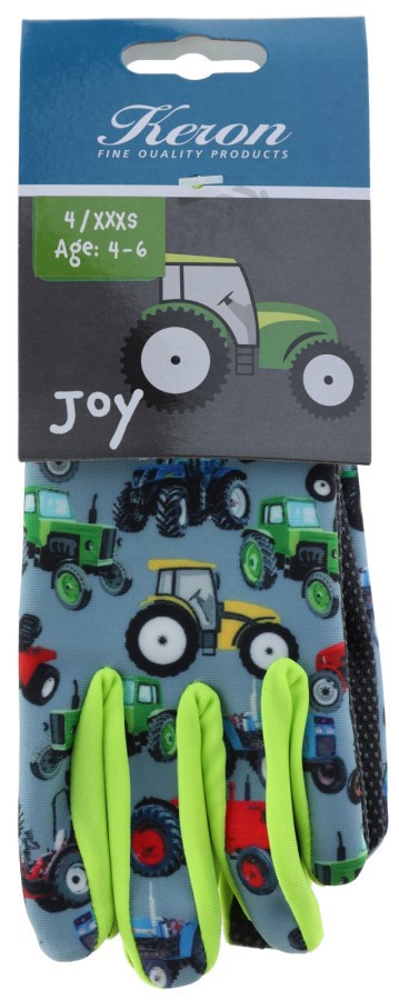 Keron kinderhandschoen joy 4 6 jaar tractormotief