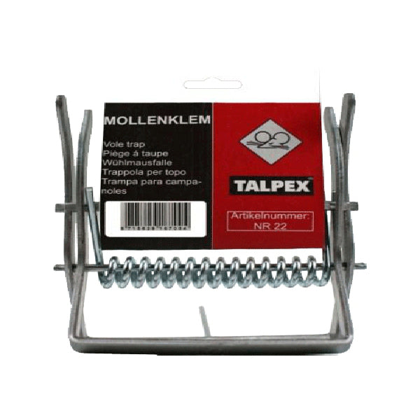Talpex producten mollenklem