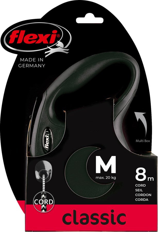 Flexi Rollijn snoer zwart