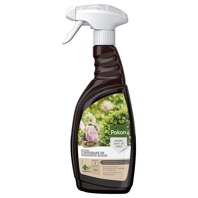 Pokon producten bio kuur voor weerbare en gezonde rozen spray 750ml
