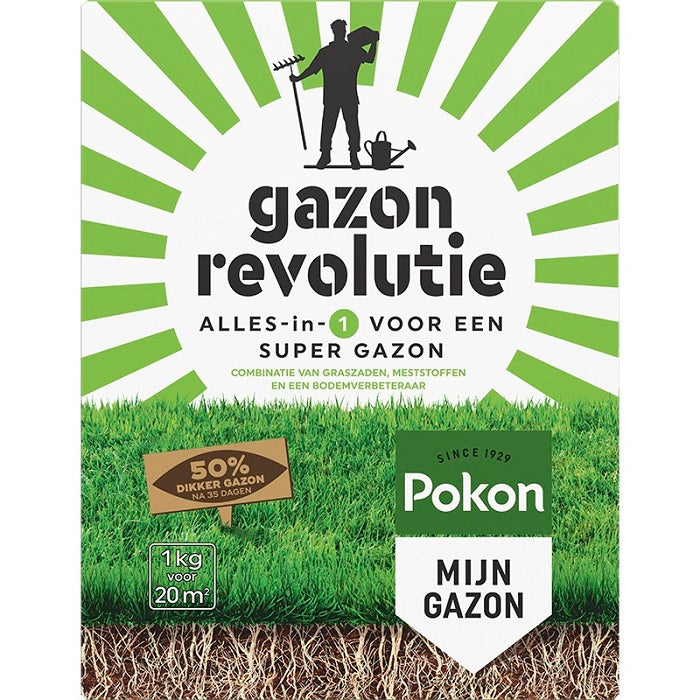 Pokon producten gazon revolutie 1kg