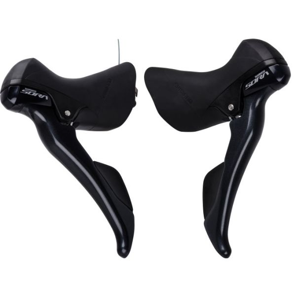 Shimano Versteller-remhendelset 2 x 9 speed Sora ST-R3000 zwart