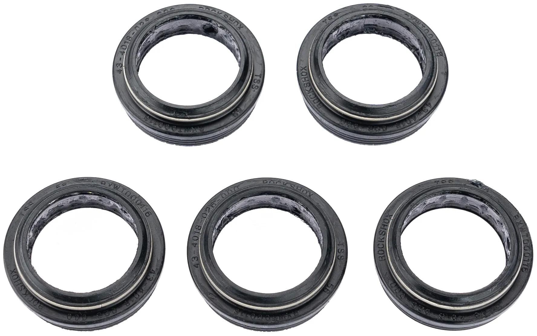 Rockshox staubdichtung dust seals foam ring kit rs 20 kits