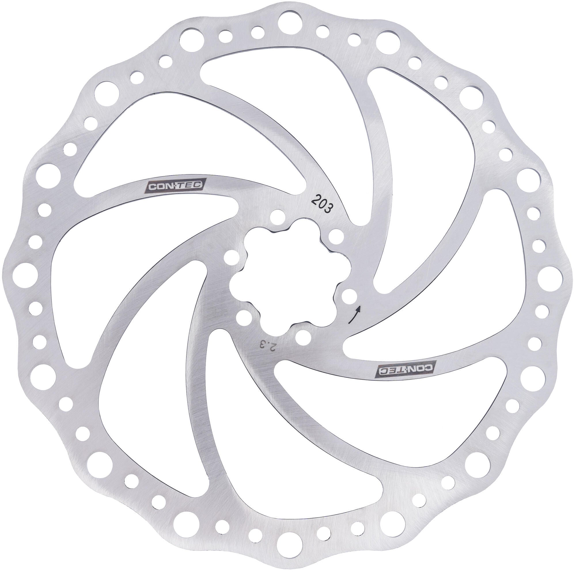 Contec remschijf cdr-et ct disc br. rotor cdr-et 203mm x 2,3mm 6-loch