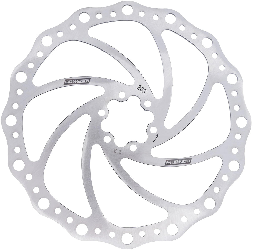 Contec remschijf cdr-et ct disc br. rotor cdr-et 203mm x 2,3mm 6-loch
