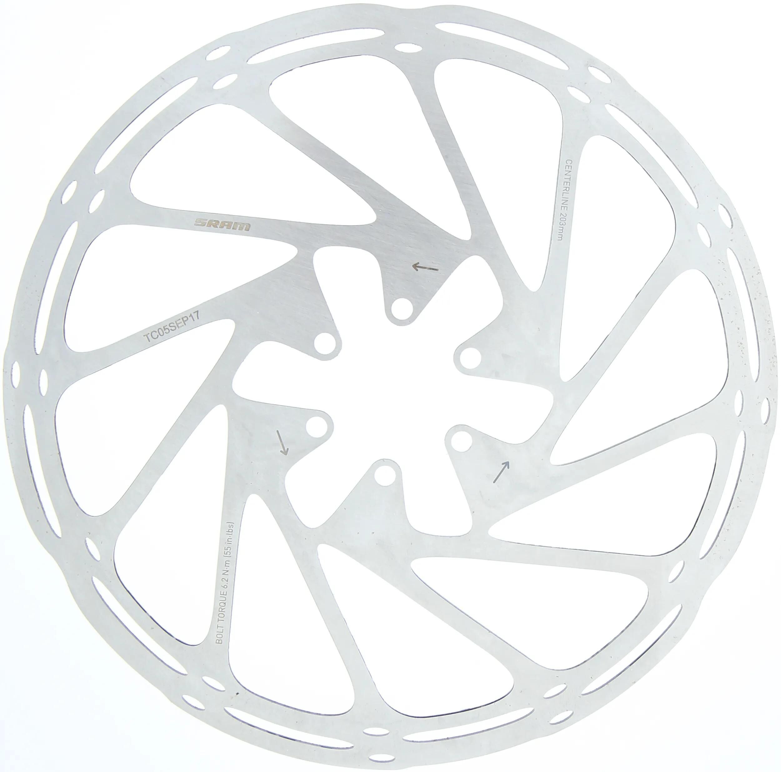 Sram bremsscheibe centerline rotor centerline 203mm 6-hole sst